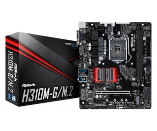 ASRock H310M-G/M.2 Intel H310 LGA1151 mATX alaplap PC