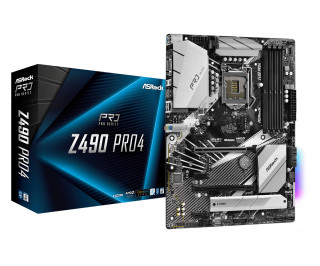 ASRock Z490 PRO4 Intel Z490 LGA1200 ATX alaplap PC