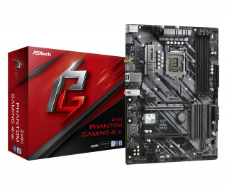 ASRock Z490 PHANTOM GAMING 4/AC Intel Z490 LGA1200 ATX alaplap PC