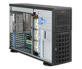 SZHA SUPERMICRO - HÁZ - 4U / Towerserver - CSE-745TQ-920B PC