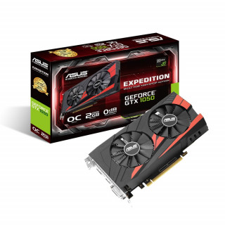 ASUS GeForce GTX1050 Expedition OC 2GB GDDR5 (EX-GTX1050-O2G) 90YV0A84-M0NA00 PC