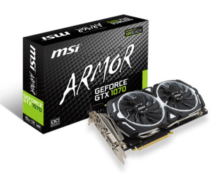 MSI GeForce GTX1070 Armor 8G OC 8GB GDDR5 (V330-003R) PC