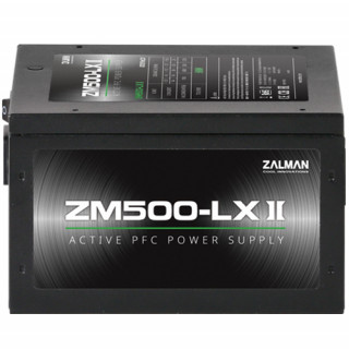 Zalman Power Supply ZM500-LXII 500W PC