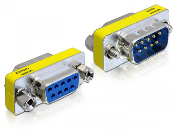 DeLock Adapter Serial Sub-D 9 pin male > Sub-D 9 pin female – Port Saver PC