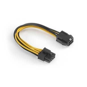 ADA Akasa 8pin ATX12V - 6pin PCIe adapter - 15cm - AK-CB051 PC