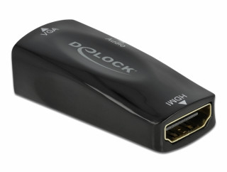 DeLOCK 66560 video átalakító kábel HDMI A-típus (Standard) VGA (D-Sub) Fekete PC