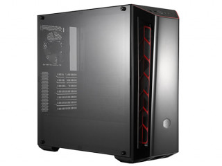 Cooler Master MasterBox MB520 fekete-piros mATX ház PC