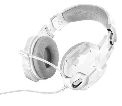 Trust 20864 GXT 322W Carus Gaming Headset - snow camo PC