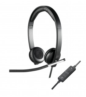 Logitech H650E STEREO USB - Szürke PC