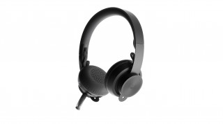 Logitech Zone Wireless Plus Headset Fejpánt Fekete Bluetooth PC