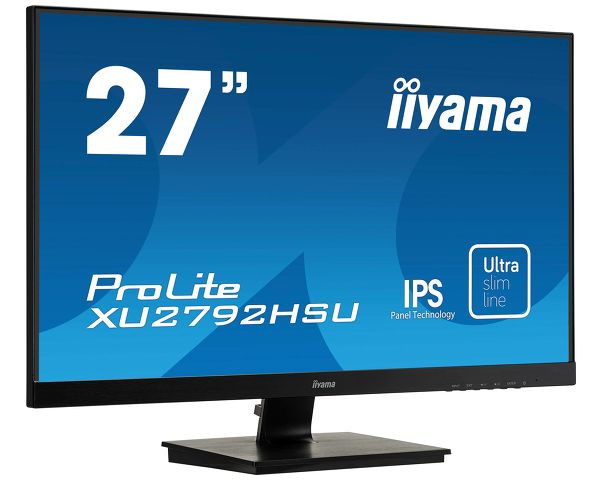 iiyama ProLite XU2792HSU-B1 LED display 68,6 cm (27") 1920 x 1080 pixelek Full HD LCD Fekete PC