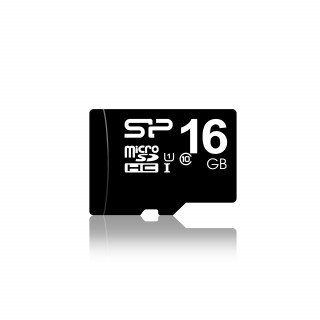 Silicon Power microSDHC 16GB (Class10) SD adapterrel PC