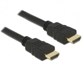 DeLock High Speed HDMI-kábel típusú Ethernet &#8211; HDMI A dugós > HDMI A dugós 4K 1m PC