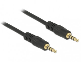 DeLock Cable Stereo Jack 3.5 mm 4 pin male > male 1m PC