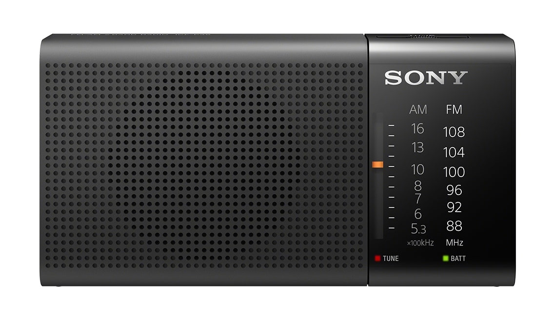 MMEDIA Sony ICFP36.CE7 fekete kisrádió Audio
