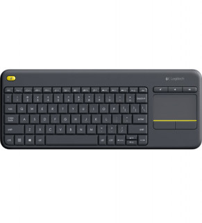 Logitech K400 Plus Touch (HU, Vez.nélküli) - Fekete PC