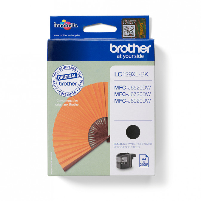 Brother LC129XLBK - Fekete, nagy kapacitású PC