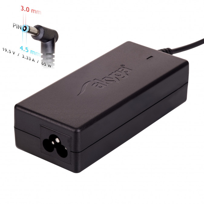 ODDNB-DVDRW Akyga AK-ND-25 Adapter HP 19,5V/3,33A 65W PC