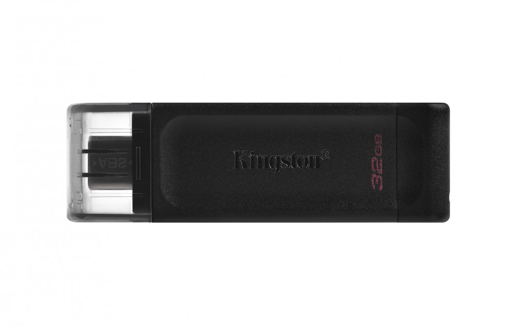 Kingston Technology DataTraveler 70 USB flash meghajtó 32 GB USB C-típus 3.2 Gen 1 (3.1 Gen 1) Fekete PC
