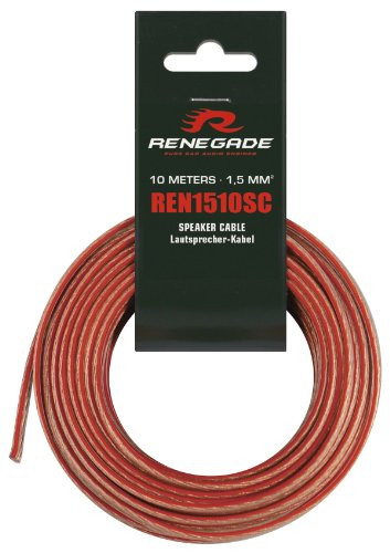 Renegade REN1510SC autóhifi hangszóró kábel, 10m PC
