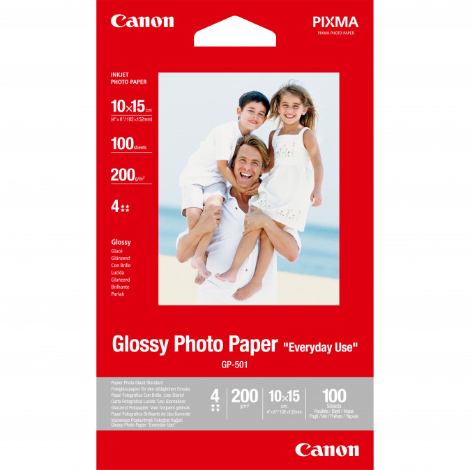 Canon Everyday Use Glossy GP-501 [10x15cm, 170g, Fényes, 100db] PC