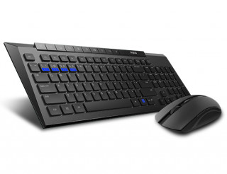 Rapoo 8200M Multi-mode wireless keyboard & mouse Black HU PC