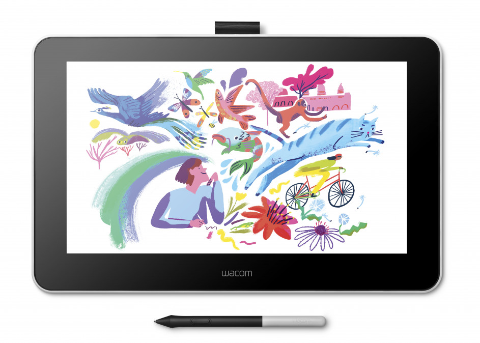 DIGTABLE Wacom One 13 digitalis interaktív rajztábla PC