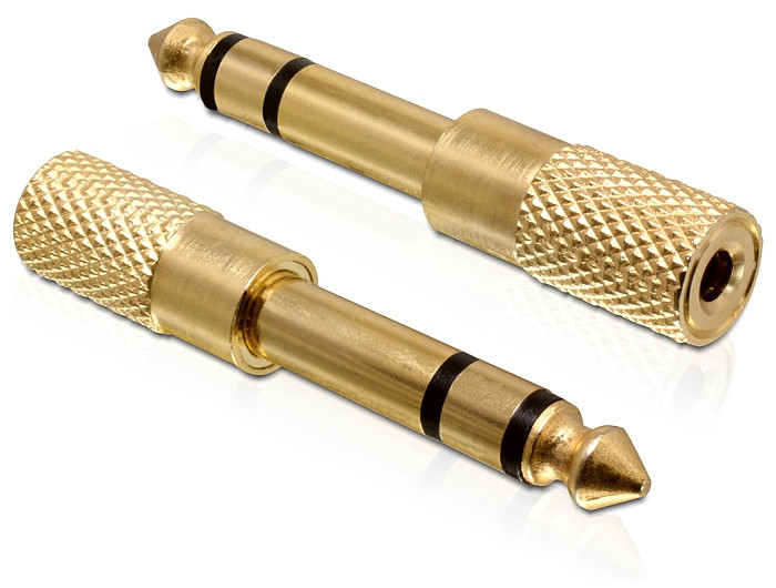 Audio Jack 6.35" apa -> Jack 3.5" anya (Delock) PC