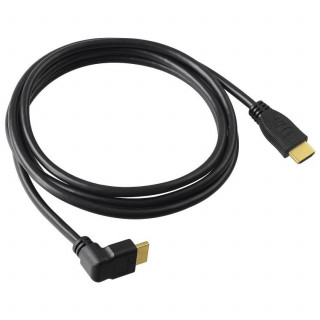 Sbox HDMI 1.4 M/M - 1,5M 90° HDMI kábel PC