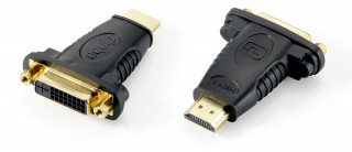 Equip Átalakító - 118909 (HDMI-DVI(24+1), apa/anya, fekete) PC