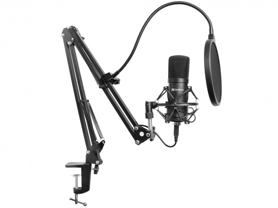 MIC Sandberg Mikrofonkészlet Streameléshez USB PC