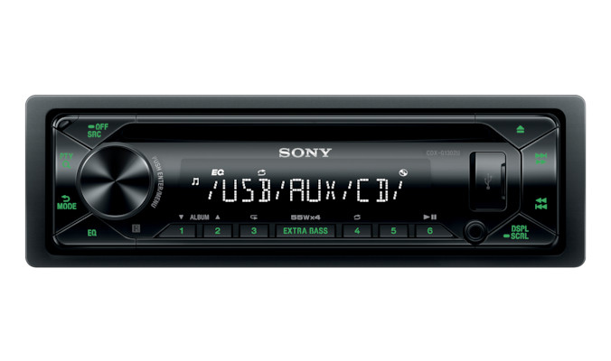 CARHIFI Sony CDX-G1302U CD/USB/AUX autóhifi fejegység PC