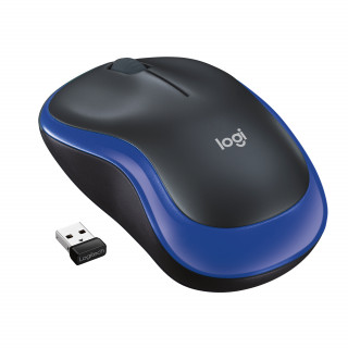 Logitech M185 egér Vezeték nélküli RF Optikai 1000 DPI Kétkezes PC