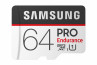 Samsung memory card PRO Endurance microSDXC 64GB Class 10 UHS-I + adapter thumbnail