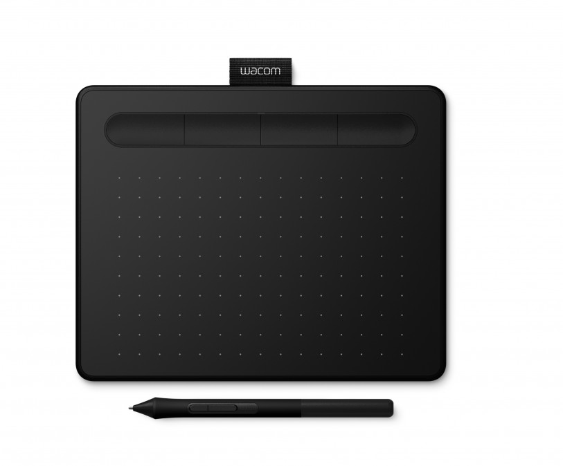 DIGTABLE Wacom Intuoso S North digitalizáló tábla fekete PC