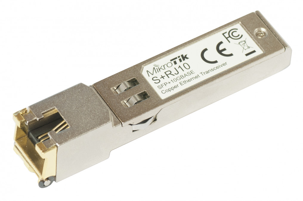 NET-PCI MikroTik S+RJ10 10Gb/s RJ-45 SFP+ miniGBIC modul PC