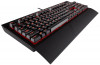 Corsair Gaming K68 Red LED - Cherry MX-Red (US, USB) - Fekete thumbnail