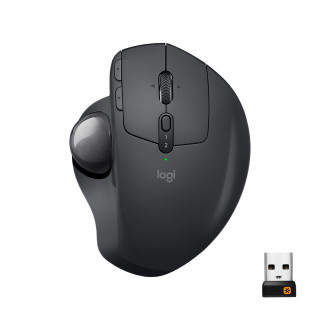 Logitech MX Ergo [Vez.nélküli] - Fekete (Használt) PC