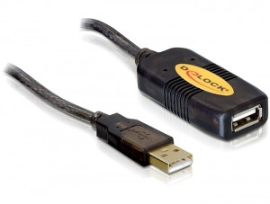 Delock USB A - A 10m Hosszabbító (USB2.0) - Aktív PC