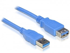 DeLock Extension cable USB 3.0 Type-A male > USB 3.0 Type-A female 3m Blue PC