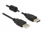DeLock USB 2.0 Type-A male > USB 2.0 Type-A male 0,5m cable Black thumbnail
