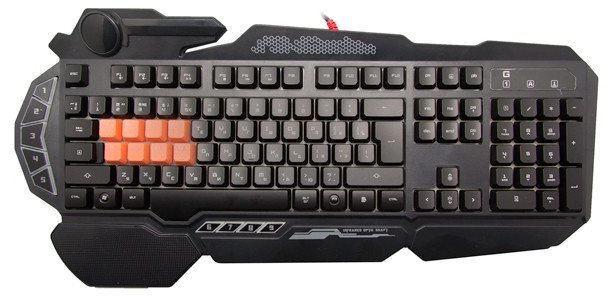 A4-Tech Bloody B318 USB fekete HUN mechanikus gamer billentyűzet PC