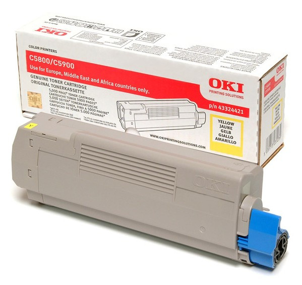 OKI 43324421 (C58/59/5550MFP) - Sárga PC