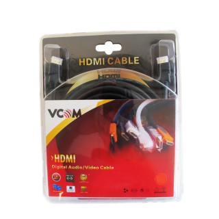 VCOM kábel HDMI (APA-APA)  5m (v1.4 HDMI 19M/M---5m, 3D) fekete PC