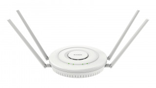 D-Link DWL-6610APE WLAN csatlakozási pont 1200 Mbit/s Ethernet-áramellátás (PoE) támogatása Fehér PC