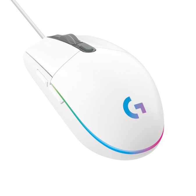 Logitech G G203 egér USB A típus 8000 DPI Fehér PC