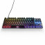 Steelseries Apex 9 TKL USB Mechanikus Gamer Linear OptiPoint Billentyűzet UK (Fekete) (64848) thumbnail