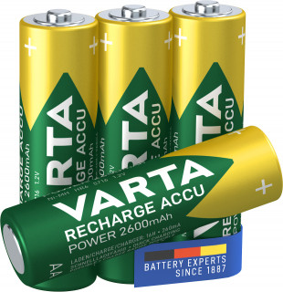 Varta Ready To Use Akkumulátor AA Ni-Mh 2600 mAh (4db) PC