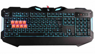 A4-Tech B328 Bloody USB LED fekete HUN mechanikus gamer billentyűzet PC