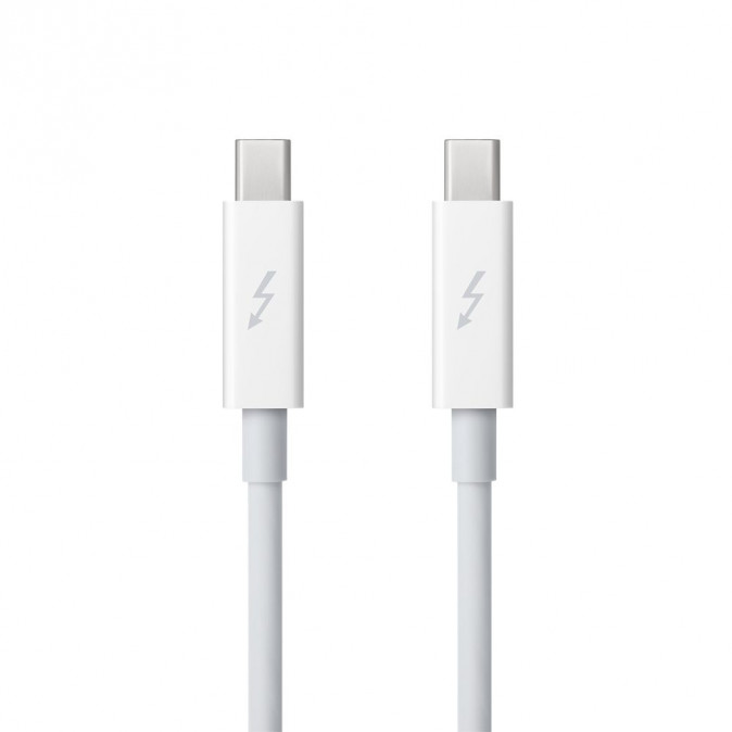 Apple Thunderbolt kábel (0.5m) - Fehér Mobil